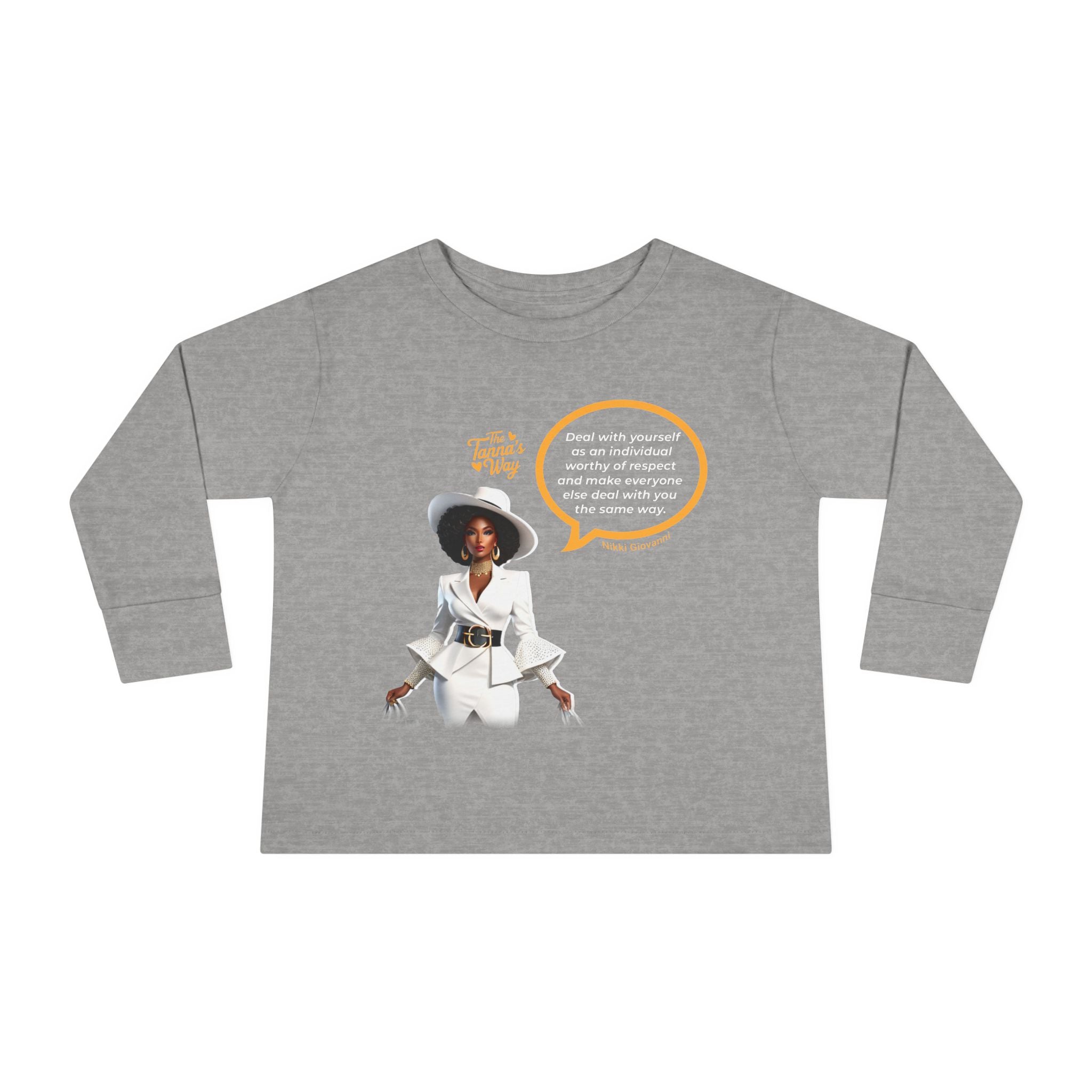 Nikki Giovanni | Toddler Long Sleeve Tee